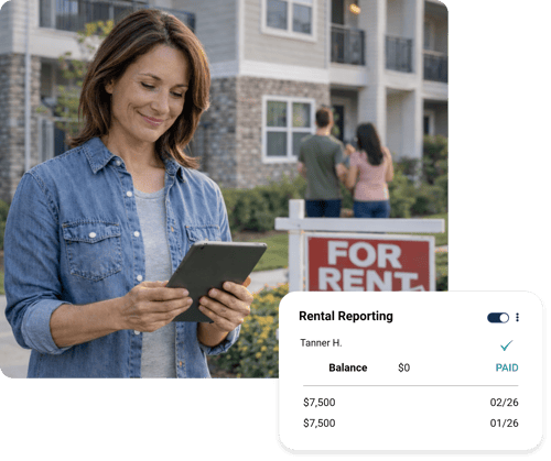 Savvy Rent Reporting FrontLobby